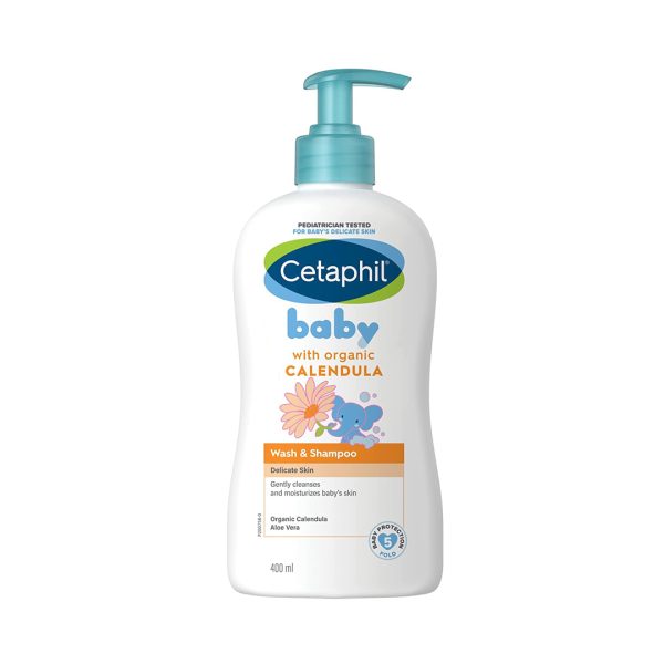 Cetaphil Baby Wash & Shampoo With Organic Calendula