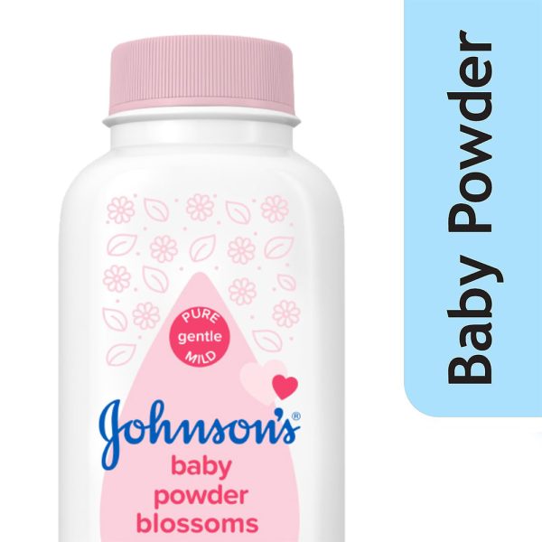 Johnson's Baby Powder - Blossom Scent, Natural Plant-Based (50 gm)