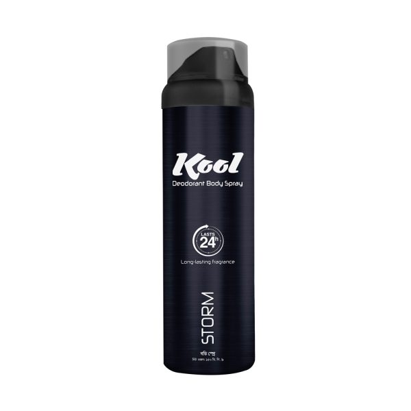 Kool Storm Deodorant Body Spray - Long-Lasting Freshness