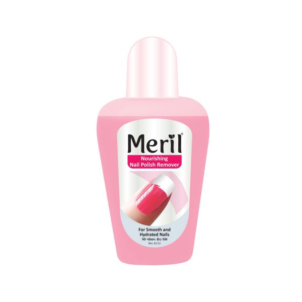 Meril Nourishing Nail Polish Remover 40ml: Gentle & Effective Formula