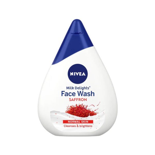 Nivea Milk Delights Face Wash - Precious Saffron (Normal Skin)