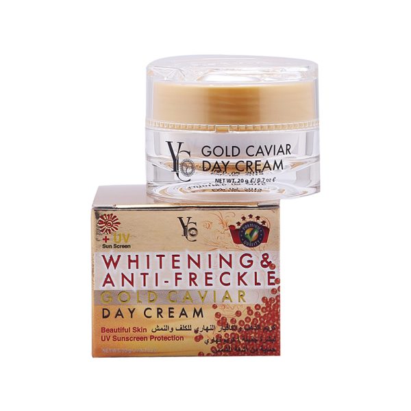 YC Whitening & Anti-Freckle Day Cream with Gold Caviar